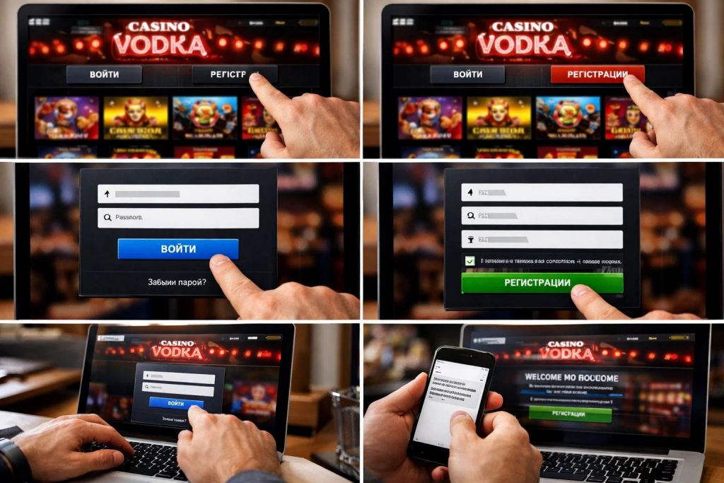 Казино Водка вход в аккаунт